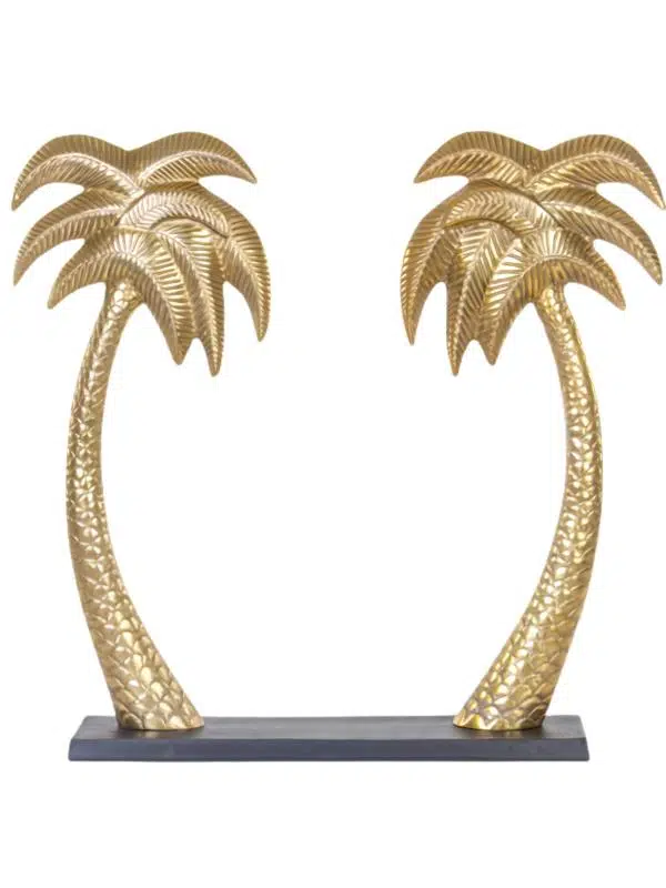 Euro Flora Dore Metal Palmiye Dekor