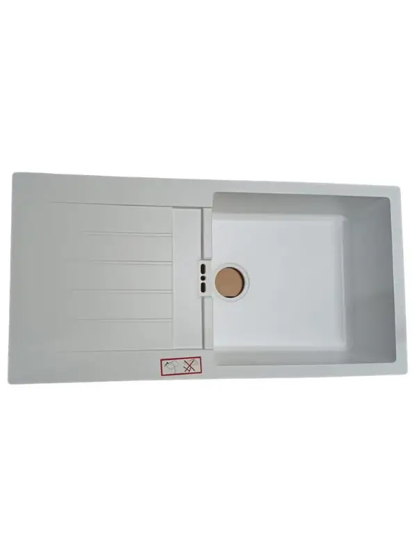 Schock Signus D-100 L Polaris Tezgaha Sıfır Granit Eviye